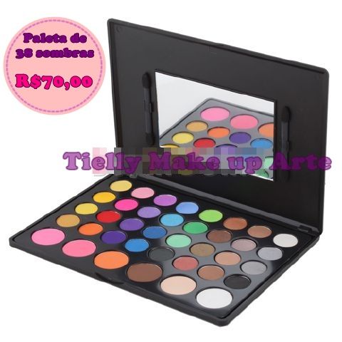 Paleta de 38 sombras