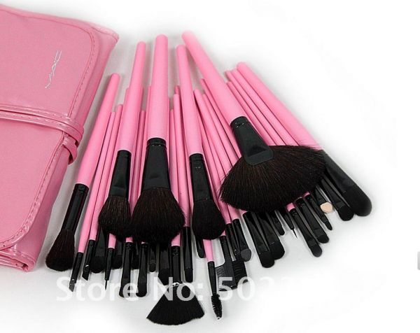 Kit de 24 rosa réplica da mac